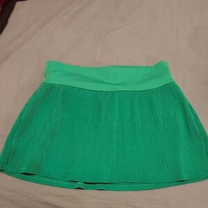 All in Motion Vibrant Green Mini Skirt